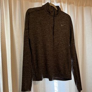 Nike running half zip
